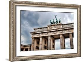 Urban City Scene in Berlin, Germany-Felipe Rodriguez-Framed Photographic Print