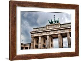 Urban City Scene in Berlin, Germany-Felipe Rodriguez-Framed Photographic Print