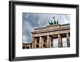 Urban City Scene in Berlin, Germany-Felipe Rodriguez-Framed Photographic Print