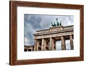 Urban City Scene in Berlin, Germany-Felipe Rodriguez-Framed Photographic Print