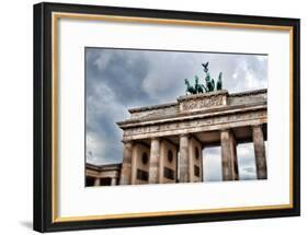 Urban City Scene in Berlin, Germany-Felipe Rodriguez-Framed Photographic Print