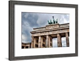 Urban City Scene in Berlin, Germany-Felipe Rodriguez-Framed Photographic Print
