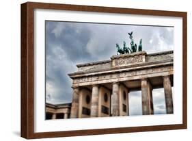 Urban City Scene in Berlin, Germany-Felipe Rodriguez-Framed Photographic Print