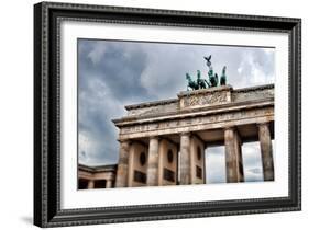 Urban City Scene in Berlin, Germany-Felipe Rodriguez-Framed Photographic Print