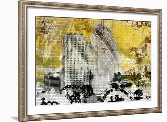 Urban City-Tom Frazier-Framed Giclee Print