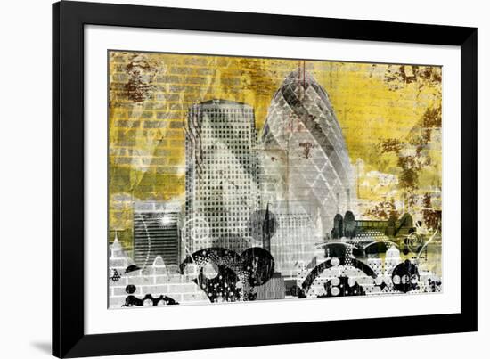 Urban City-Tom Frazier-Framed Giclee Print