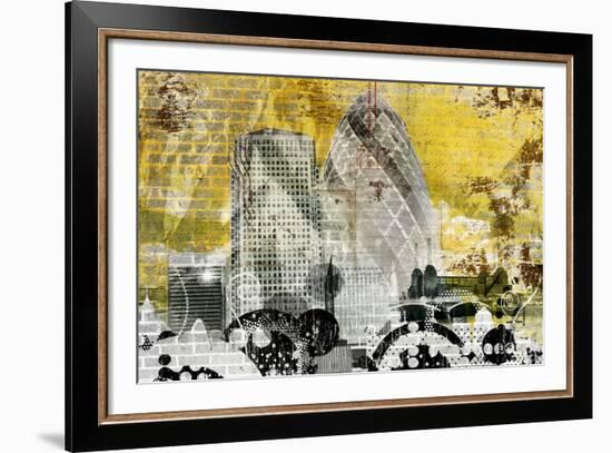 Urban City-Tom Frazier-Framed Giclee Print