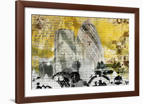 Urban City-Tom Frazier-Framed Giclee Print