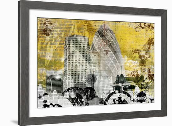 Urban City-Tom Frazier-Framed Giclee Print