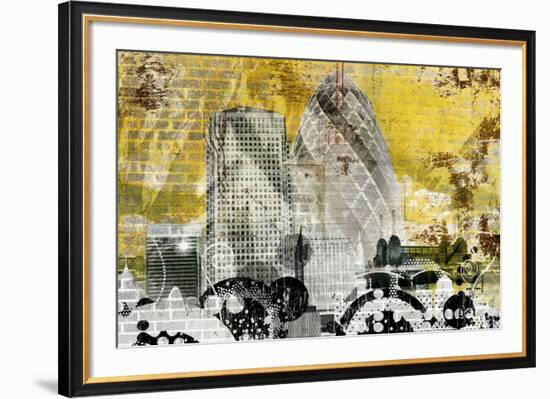 Urban City-Tom Frazier-Framed Giclee Print