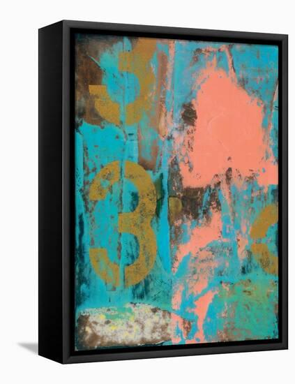 Urban Collage 33-Deanna Fainelli-Framed Stretched Canvas