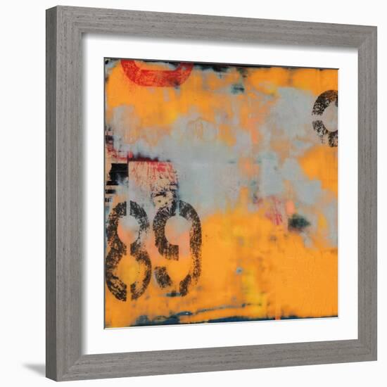 Urban Collage 89-Deanna Fainelli-Framed Art Print