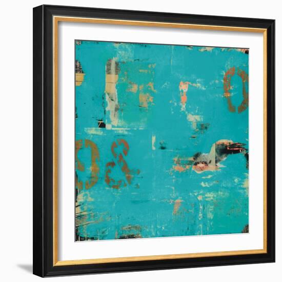 Urban Collage 9&0-Deanna Fainelli-Framed Art Print