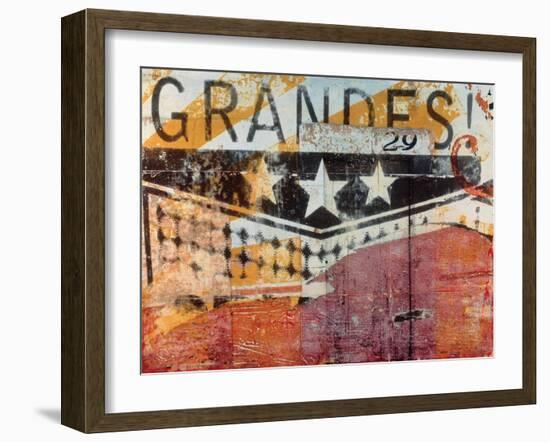 Urban Collage Grande-Deanna Fainelli-Framed Art Print