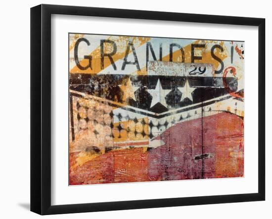 Urban Collage Grande-Deanna Fainelli-Framed Art Print