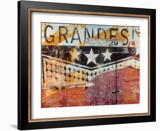 Urban Collage Grande-Deanna Fainelli-Framed Art Print