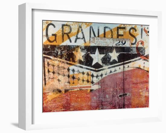 Urban Collage Grande-Deanna Fainelli-Framed Art Print