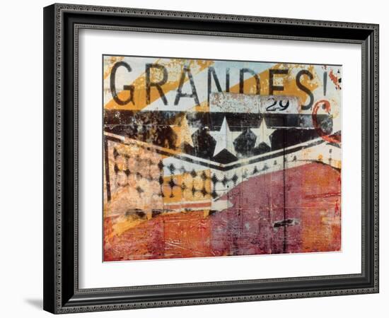 Urban Collage Grande-Deanna Fainelli-Framed Art Print