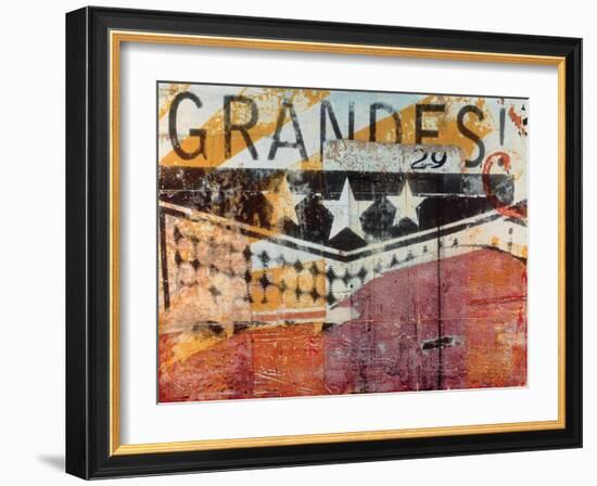 Urban Collage Grande-Deanna Fainelli-Framed Art Print