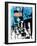 Urban Collage Street Scene-Deanna Fainelli-Framed Art Print