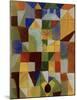 Urban Composition with Yellow Windows-Paul Klee-Mounted Giclee Print