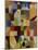 Urban Composition with Yellow Windows-Paul Klee-Mounted Giclee Print