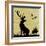 Urban Deer I-Hens Teeth-Framed Giclee Print