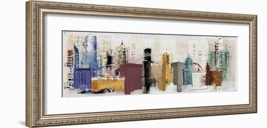 Urban Design-Noah Li-Leger-Framed Giclee Print