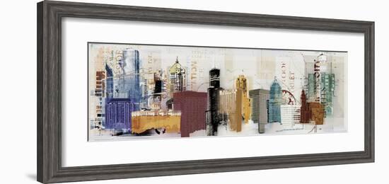 Urban Design-Noah Li-Leger-Framed Giclee Print