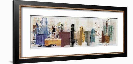 Urban Design-Noah Li-Leger-Framed Giclee Print