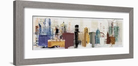 Urban Design-Noah Li-Leger-Framed Giclee Print