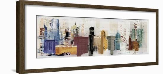 Urban Design-Noah Li-Leger-Framed Giclee Print