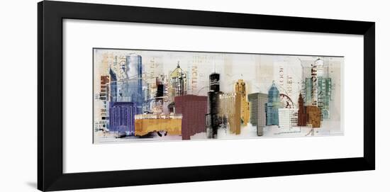 Urban Design-Noah Li-Leger-Framed Giclee Print