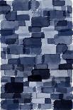 Navy Blue Watercolor Block-Urban Epiphany-Art Print