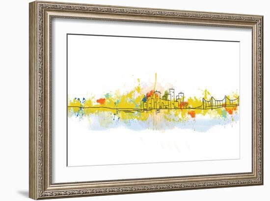 Urban Escape-Jan Weiss-Framed Art Print