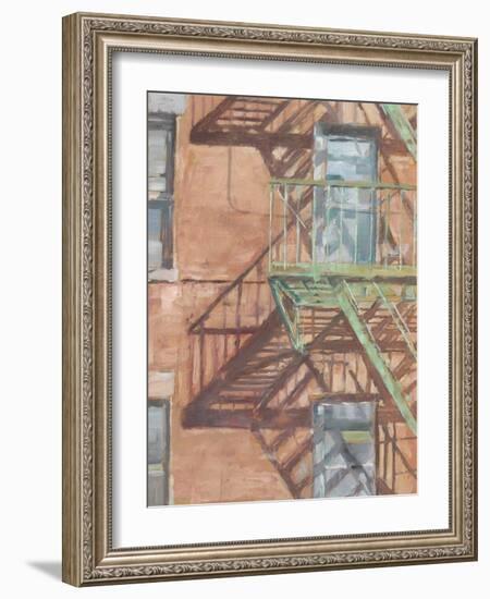 Urban Facade I-Ethan Harper-Framed Art Print