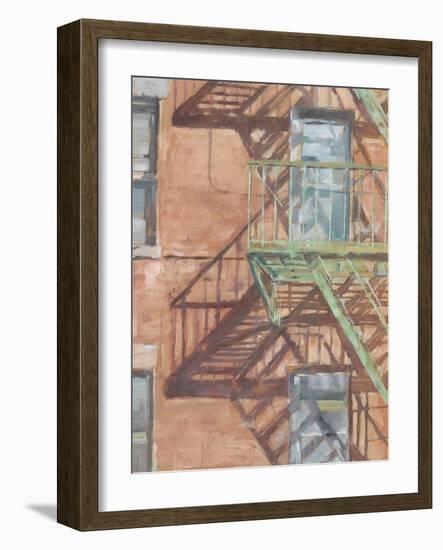 Urban Facade I-Ethan Harper-Framed Art Print