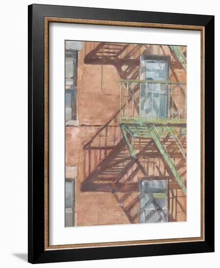 Urban Facade I-Ethan Harper-Framed Art Print