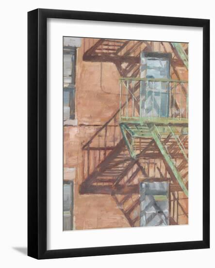 Urban Facade I-Ethan Harper-Framed Art Print