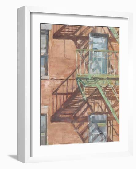 Urban Facade I-Ethan Harper-Framed Art Print