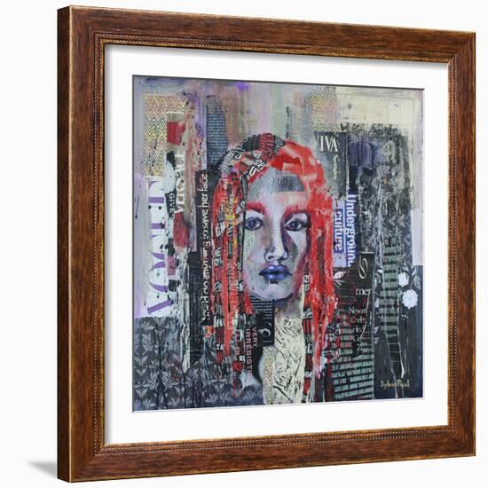 Urban Girl-Sylvia Paul-Framed Giclee Print