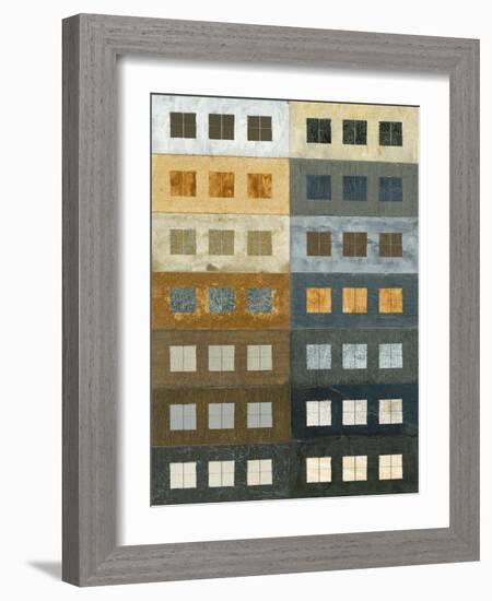 Urban Grid I-Kate Archie-Framed Art Print