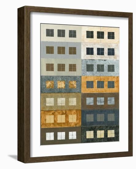 Urban Grid II-Kate Archie-Framed Art Print