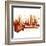 Urban Grunge City With Guitar-rodho-Framed Art Print