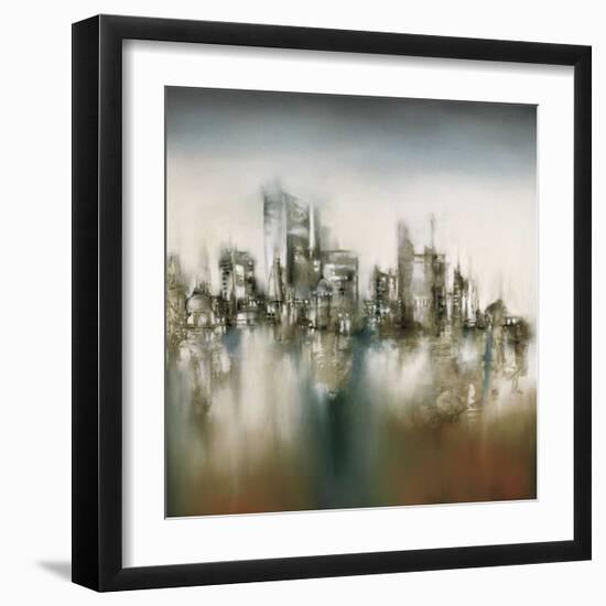 Urban Haze-J^P^ Prior-Framed Giclee Print