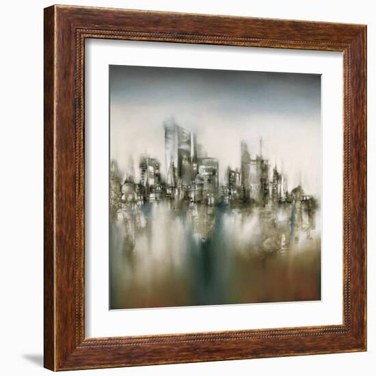 Urban Haze-J^P^ Prior-Framed Giclee Print