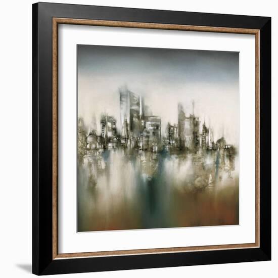 Urban Haze-J^P^ Prior-Framed Giclee Print