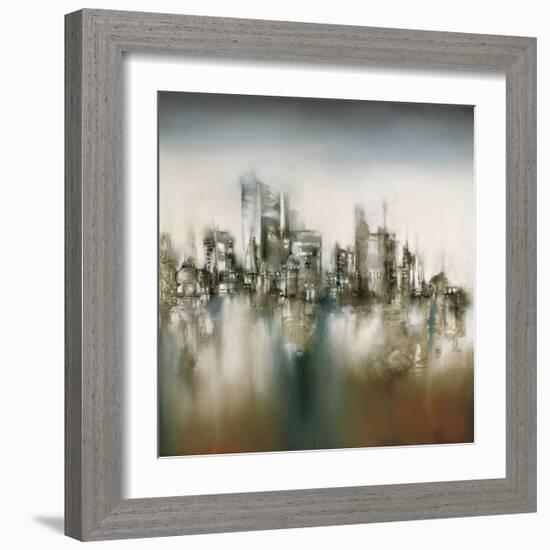 Urban Haze-J^P^ Prior-Framed Giclee Print