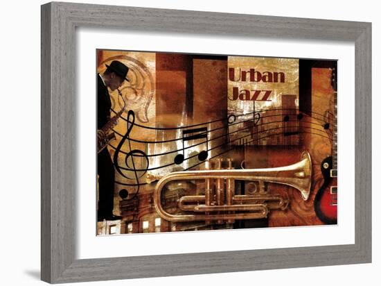 Urban Jazz-Paul Robert-Framed Art Print