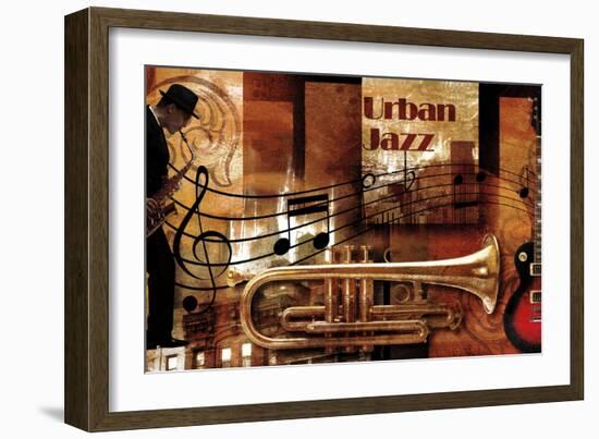 Urban Jazz-Paul Robert-Framed Art Print